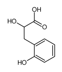 2-hydroxy-3-(2-hydroxyphenyl)propanoic acid结构式