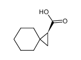 Spiro[2.5]octane-1-carboxylic acid, (1S)- (9CI)结构式