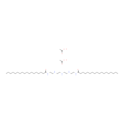 N,N'-[iminobis(ethyleneiminoethylene)]distearamide diacetate Structure