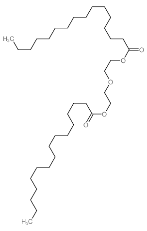 Hexadecanoic acid, oxydi-2,1-ethanediyl ester结构式