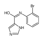 N-(2-bromophenyl)-1H-imidazole-5-carboxamide结构式