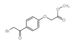 Acetic acid,2-[4-(2-bromoacetyl)phenoxy]-, methyl ester picture