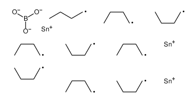 tris[(tributylstannyl)oxy]borane Structure