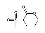 Ethyl 2-(Methylsulfonyl)Propanoate Structure