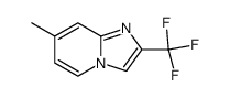 IMIDAZO[1,2-A]PYRIDINE, 7-METHYL-2-(TRIFLUOROMETHYL)-结构式