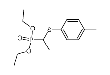 (+/-)-α-dimethylphosphorylethyl p-tolyl sulphide结构式