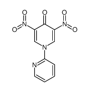 3,5-dinitro-1-(2-pyridyl)-4-pyridone Structure