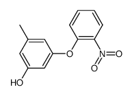 3-hydroxy-5-methyl-2'-nitrodiphenyl ether结构式