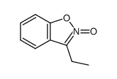 1,2-Benzisoxazole,3-ethyl-,2-oxide(9CI)结构式