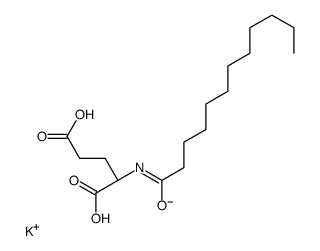 L-Glutamic acid, N-(1-oxododecyl)-, monopotassium salt(9CI) picture