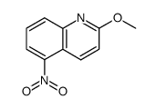 2-methoxy-5-nitroquinoline Structure