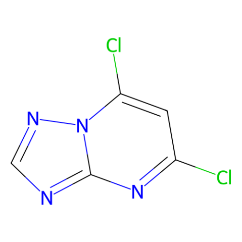 5,7-dichloro-[1,2,4]triazolo[1,5-a]pyrimidine structure