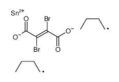 5,6-dibromo-2,2-dibutyl-1,3,2-dioxastannepine-4,7-dione Structure