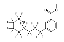 methyl 3-(1,1,2,2,3,3,4,4,5,5,6,6,7,7,8,8,8-heptadecafluorooctyl)benzoate Structure