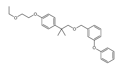 1-(2-ethoxyethoxy)-4-[2-methyl-1-[(3-phenoxyphenyl)methoxy]propan-2-yl]benzene Structure