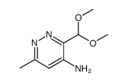 amino-4 dimethoxymethyl-3 methyl-6 pyridazine结构式