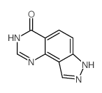4H-Pyrazolo[3,4-h]quinazolin-4-one, 1,7-dihydro-结构式
