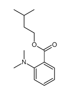 3-methylbutyl 2-(dimethylamino)benzoate结构式