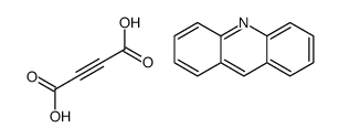 acridine,but-2-ynedioic acid Structure