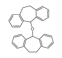 5-[(10,11-dihydro-5H-dibenzo[a,d]cyclohepten-5-yl)oxy]-10,11-dihydro-5H-dibenzo[a,d]cycloheptene结构式