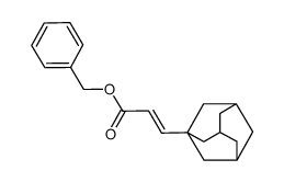benzyl (E)-3-(1-adamantyl)-2-propenoate结构式