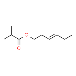(E)-3-hexen-1-yl isobutyrate结构式