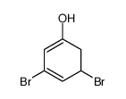 3,5-dibromocyclohexa-1,3-dien-1-ol Structure