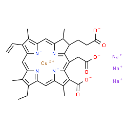 Chlorophyllin Mixture结构式
