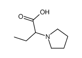 2-pyrrolidin-1-ylbutanoic acid结构式