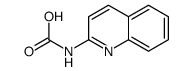 2-Quinolinecarbamic acid (6CI) Structure