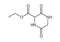 3-Ethoxycarbonyl-piperazin-2,5-dion结构式