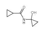 Cyclopropanecarboxamide, N-(1-hydroxycyclopropyl)- (9CI)结构式