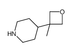 4-(3-Methyloxetan-3-yl)piperidine Structure