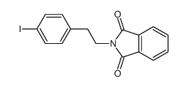 2-[2-(4-iodophenyl)ethyl]-1H-isoindole-1,3(2H)-dione Structure