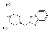 2-(piperazin-1-ylmethyl)imidazo[1,2-a]pyridine,dihydrochloride Structure