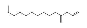 4-methylidenetetradec-1-ene结构式