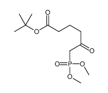 tert-butyl 6-dimethoxyphosphoryl-5-oxohexanoate Structure