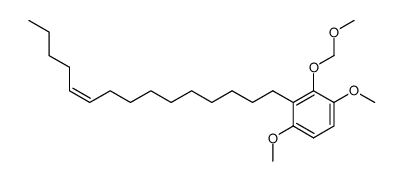 1-((3,6-dimethoxy-2-methoxymethyleneoxy)phenyl)-10-pentadecene Structure