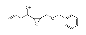 1-(3-Benzyloxymethyl-oxiranyl)-2-methyl-but-3-en-1-ol结构式
