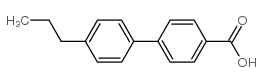 4-(4-n-propylphenyl)benzoic acid Structure