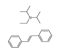 trans-stilbene-ethyldiisopropylamine结构式