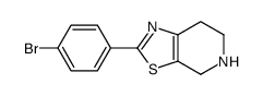 2-(4-溴苯基)-4,5,6,7-四氢噻唑并[5,4-c]吡啶图片