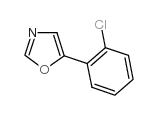 5-(2-CHLOROPHENYL)OXAZOLE Structure