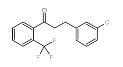 3-(3-CHLOROPHENYL)-2'-TRIFLUOROMETHYLPROPIOPHENONE图片