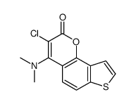 3-Chloro-4-dimethylaminothioangelicin Structure