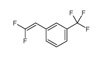 1-(2,2-difluoroethenyl)-3-(trifluoromethyl)benzene结构式