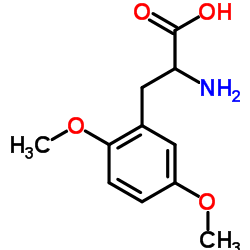 2,5-Dimethoxyphenylalanine结构式