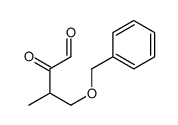 3-methyl-2-oxo-4-phenylmethoxybutanal结构式