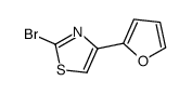 2-Bromo-4-(2-furyl)thiazole Structure
