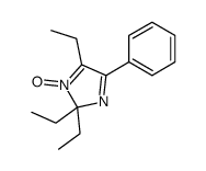 2,2,5-triethyl-1-oxido-4-phenylimidazol-1-ium Structure